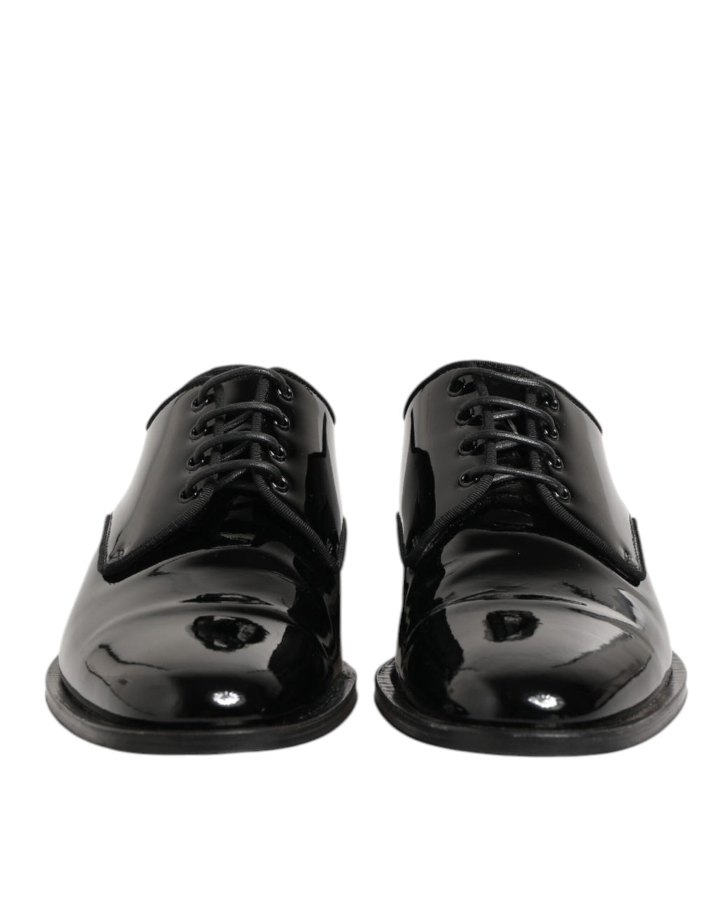 Black Leather Lace Up Derby Formal Dress Shoes