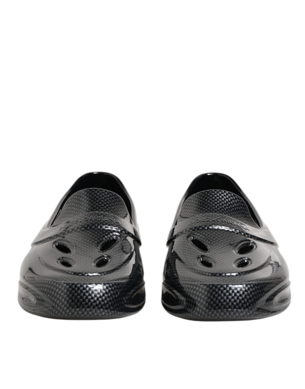 Black Rubber Slides Low Top Sneakers Shoes