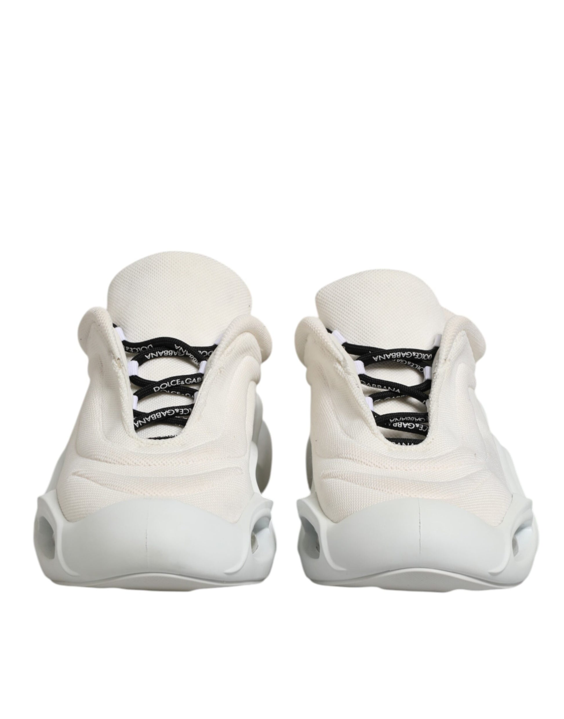 White Lace Up Wave Low Top Men Sneaker Shoes