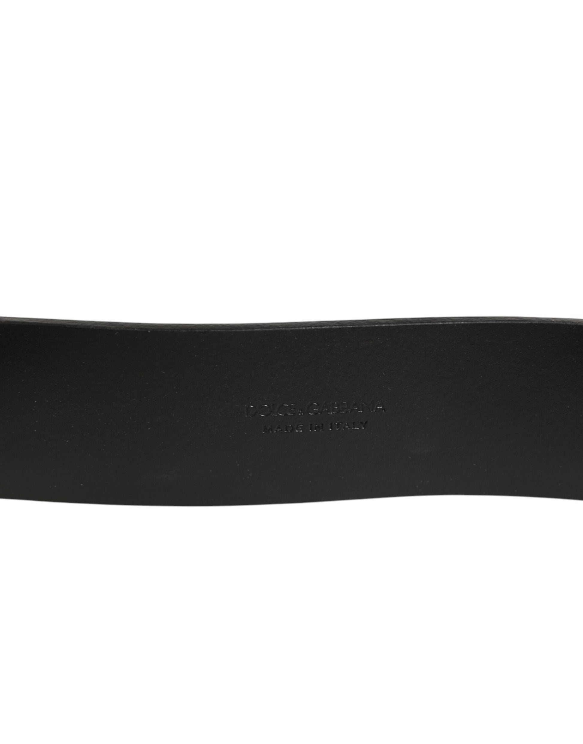 Brown Classic Gold Metal Logo Buckle Men  Belt