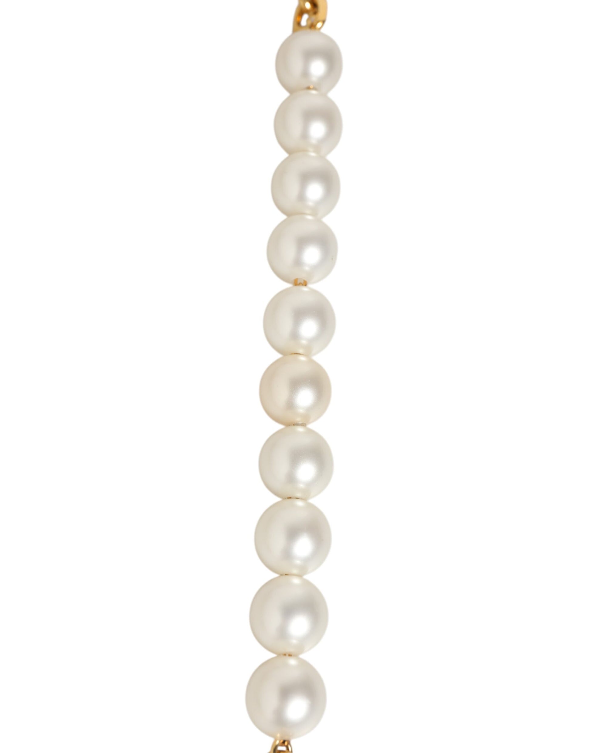 Black Leather Gold Chain Bag Accessory Shoulder Strap