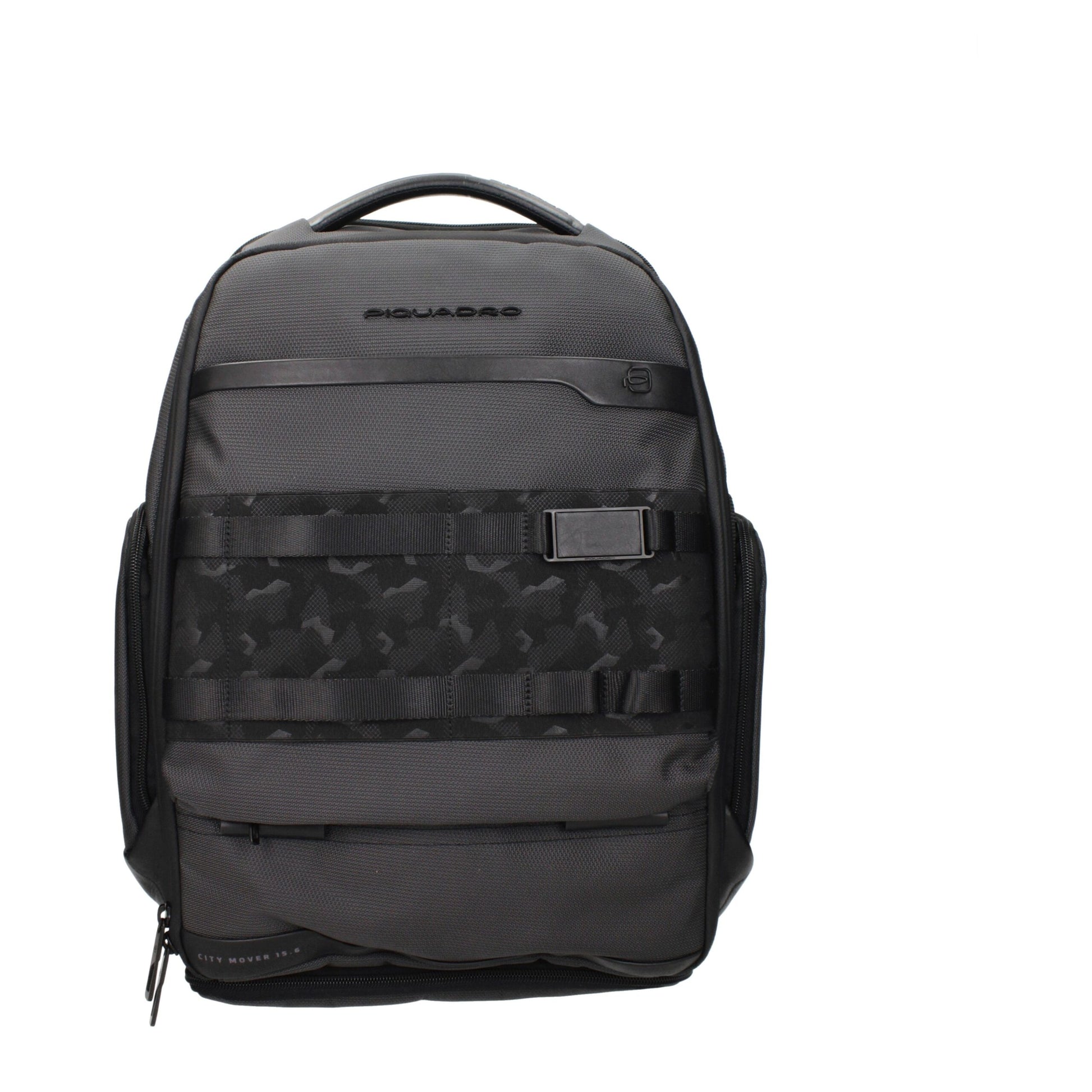 Gray Fabric Backpack
