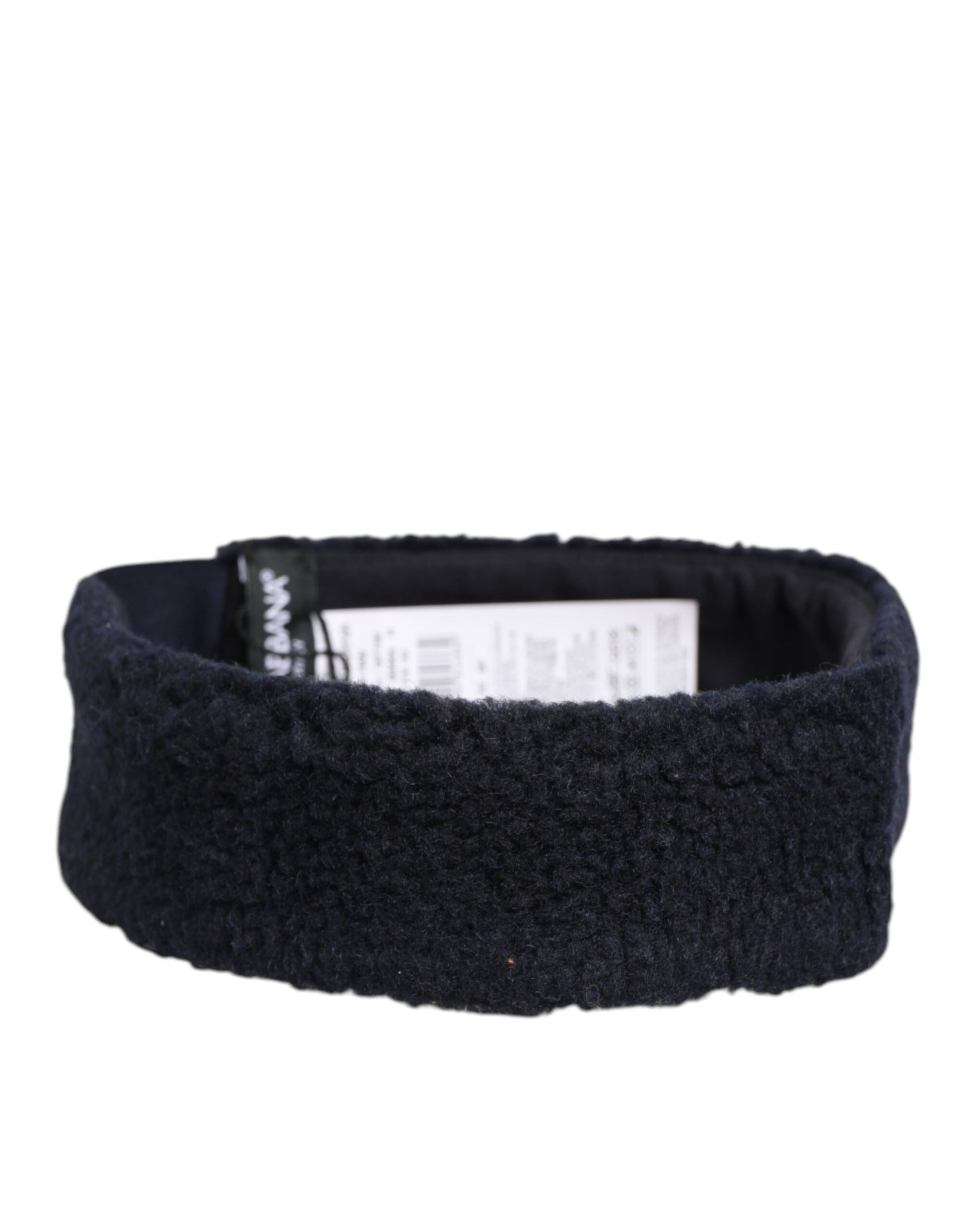 Black Cotton Headband Fisherman Cap One Size Men Hat