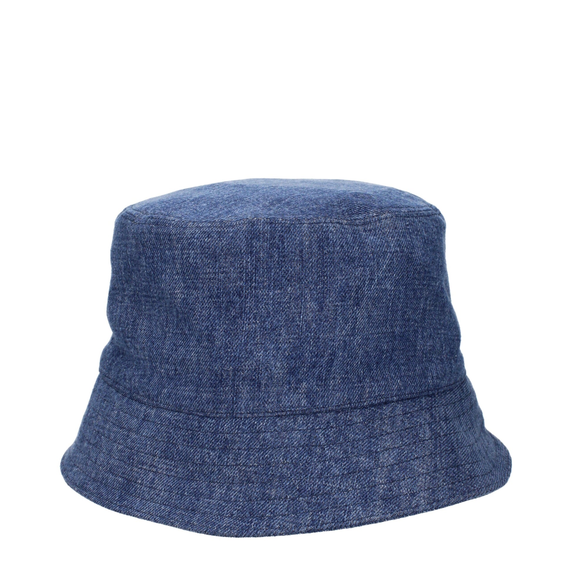 Blue Cotton Bucket Hat