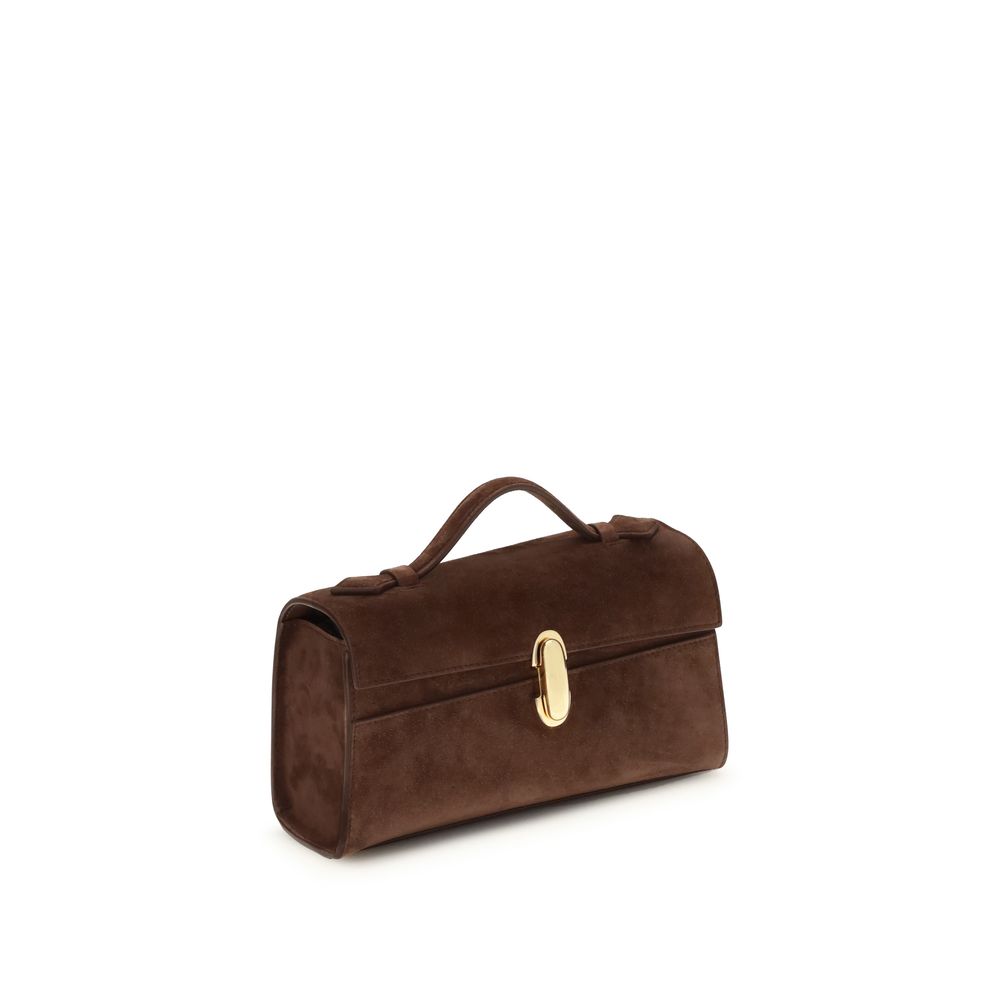 Brown Calf Leather Bos Taurus Handbag