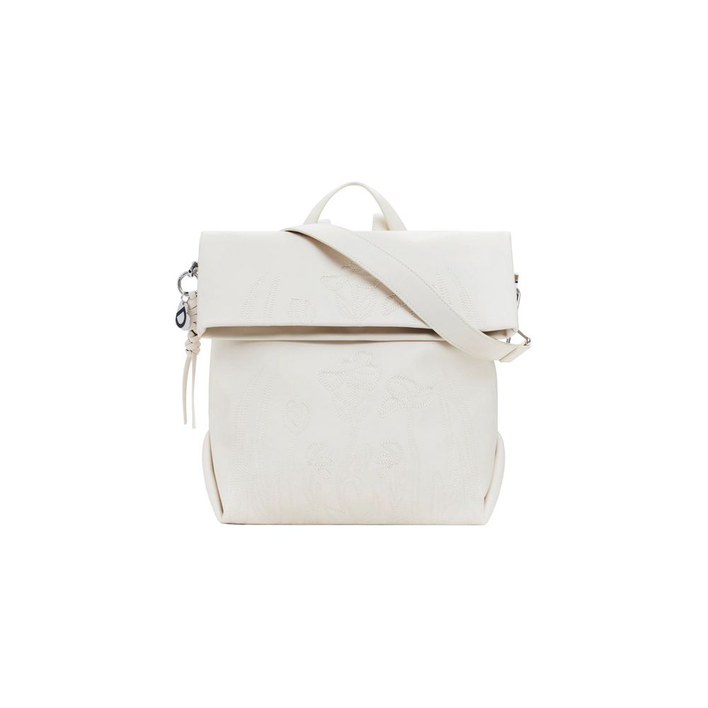 White Polyethylene Backpack
