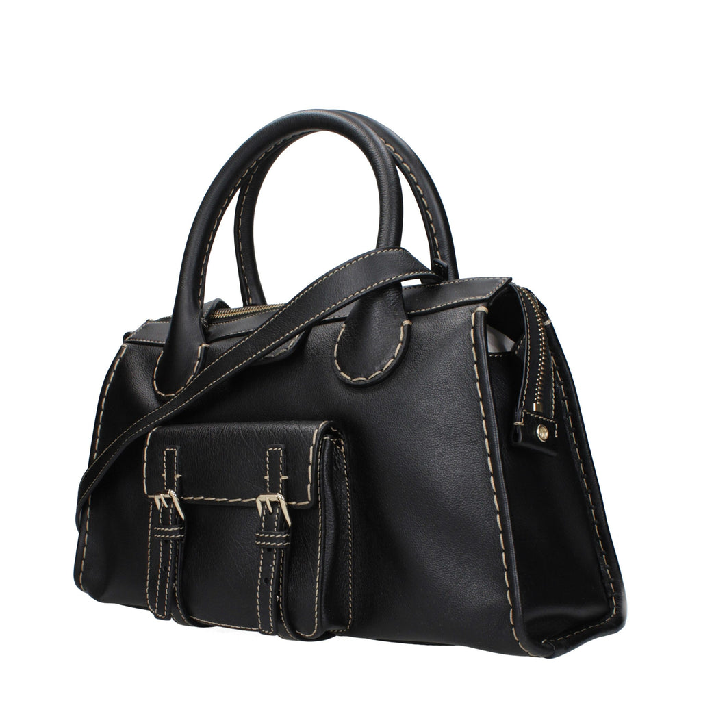 Black Leather Handbag