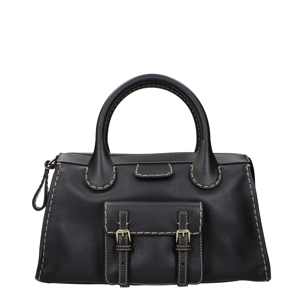 Black Leather Handbag