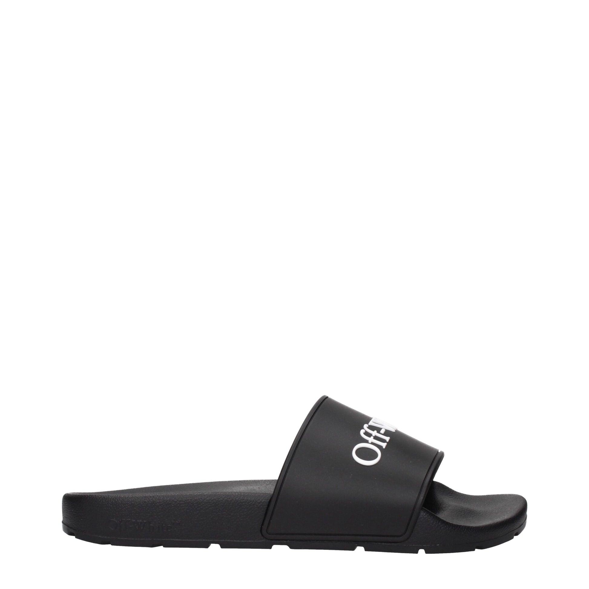 Black Cotton Slippers