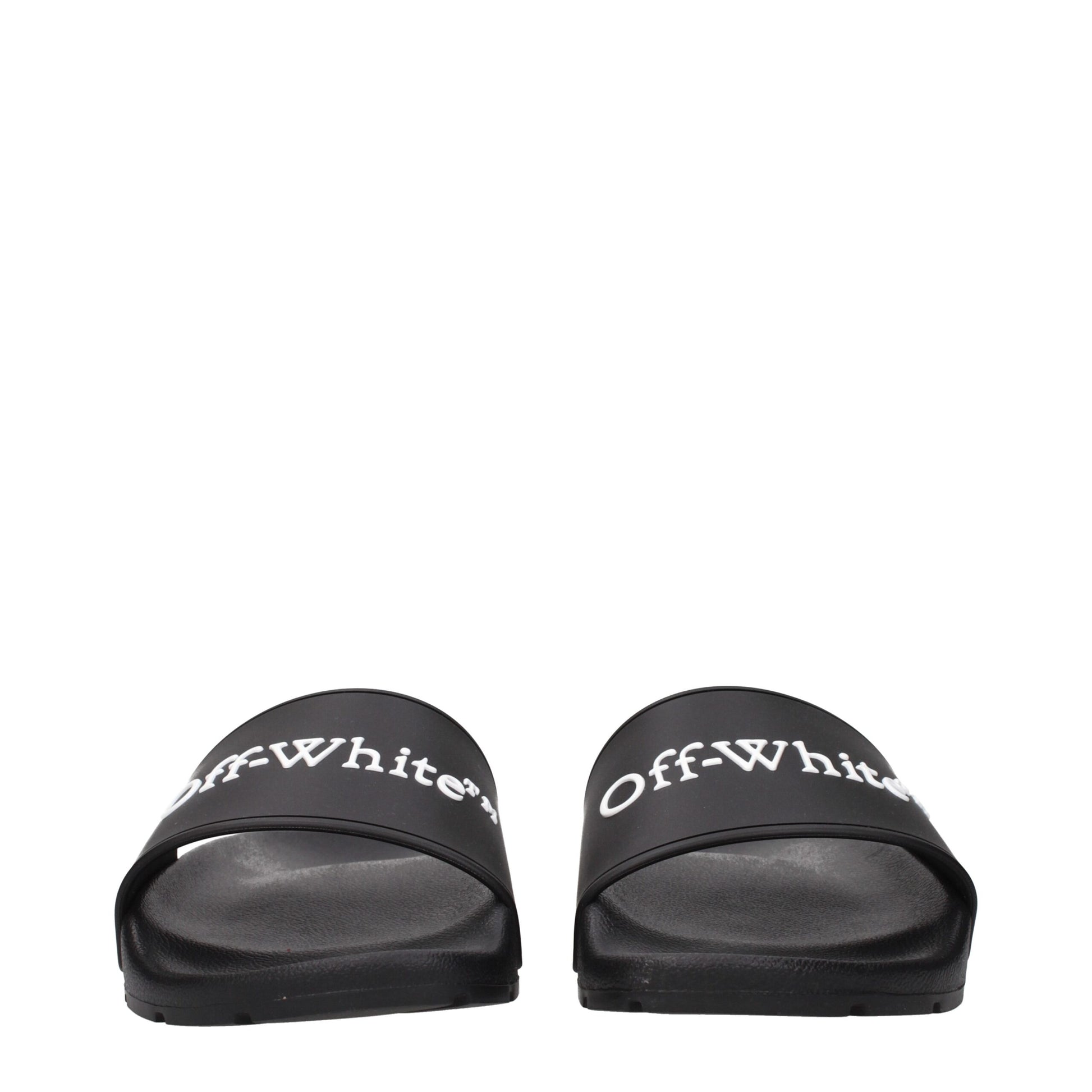 Black Cotton Slippers