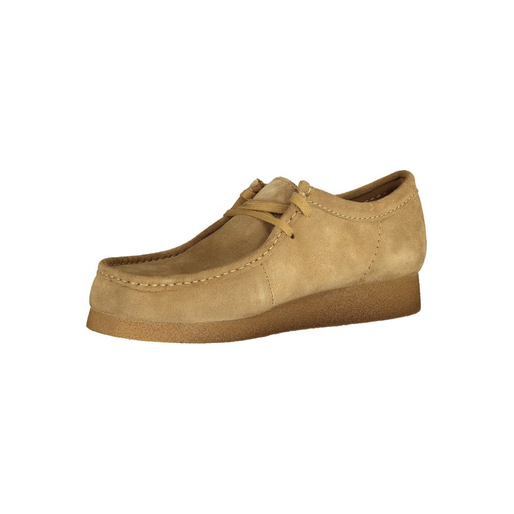Beige Suede Men Sneaker