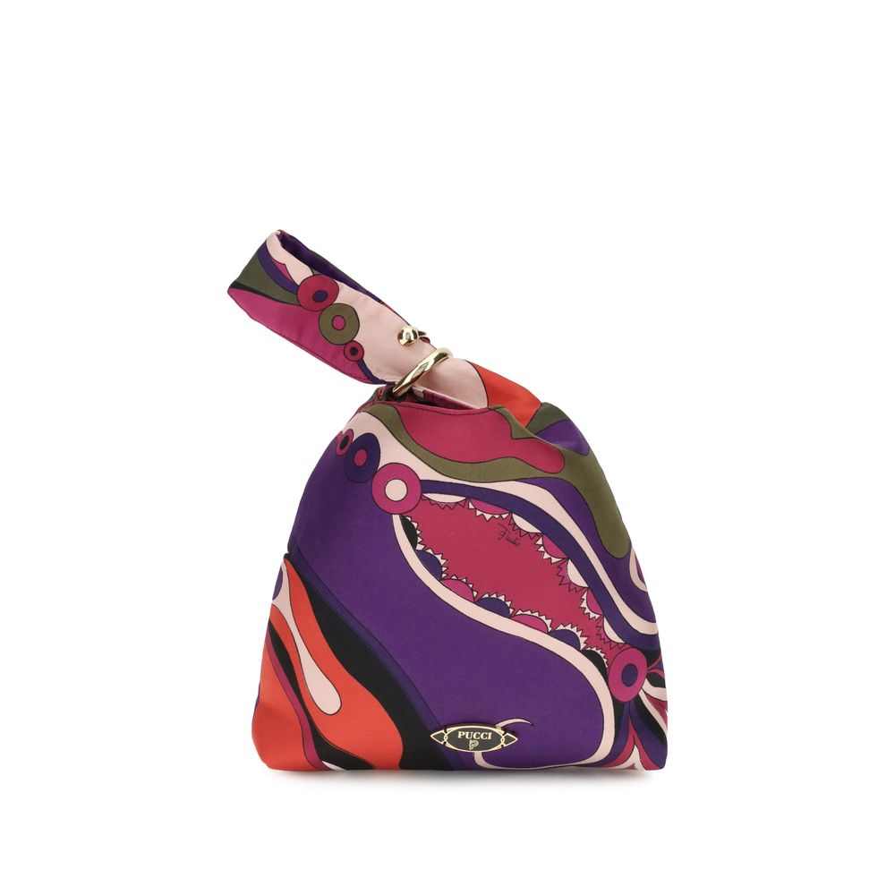 Emilio silk Clutch Bag