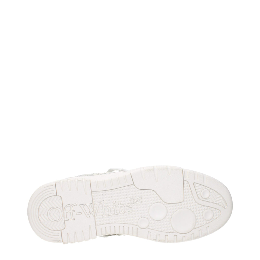 Beige Leather Low Top Sneakers