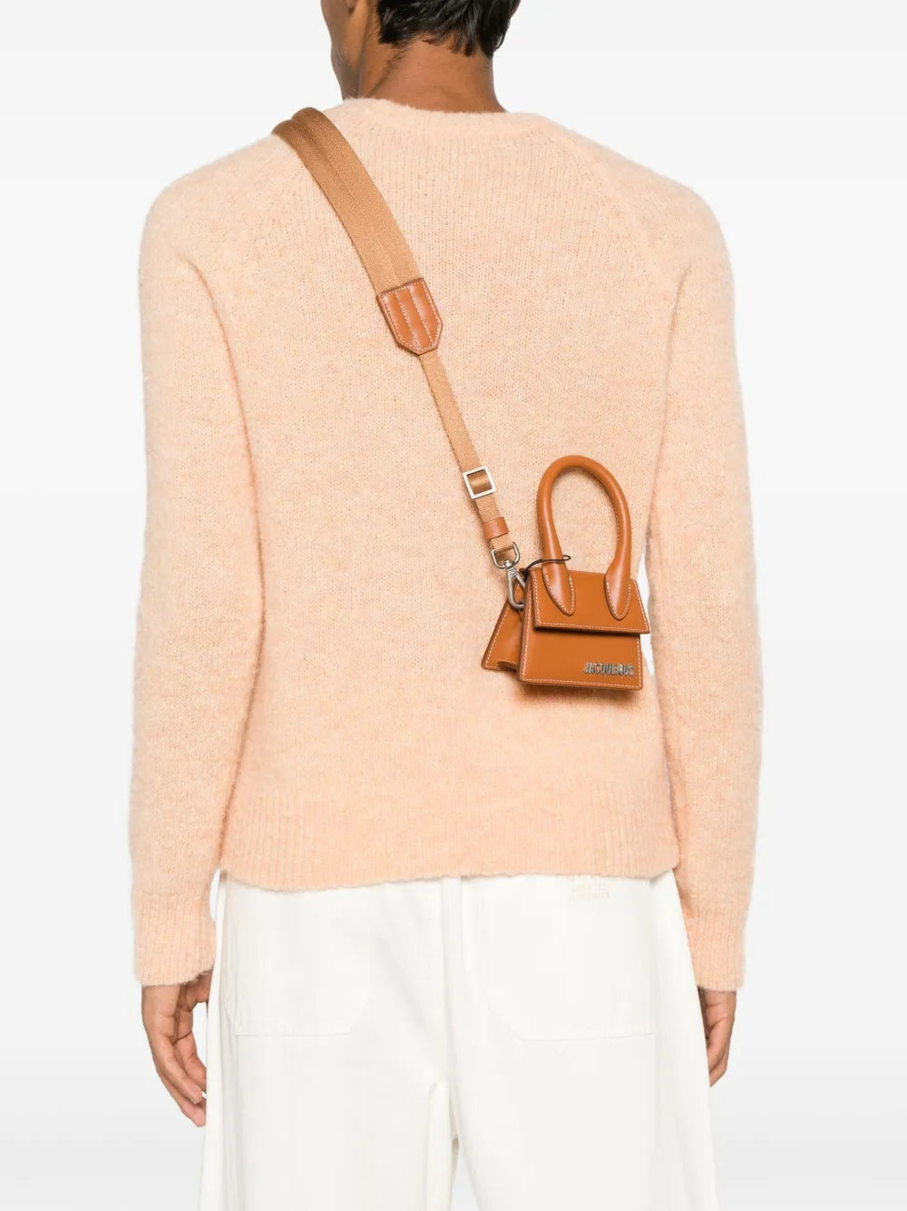 Light Brown Le Chiquito Homme Crossbody Bag