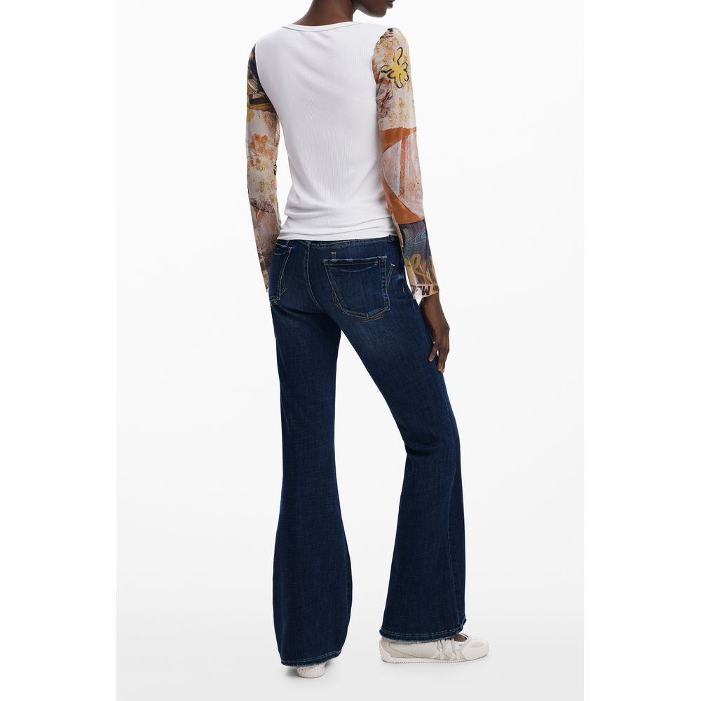 White Polyester Women Sweater