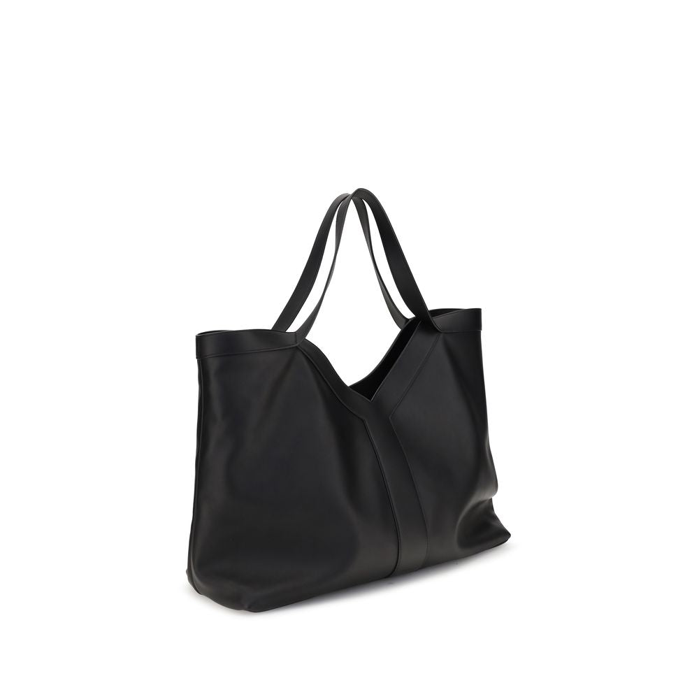 Black Calf Leather Bos Taurus Shoulder Bag