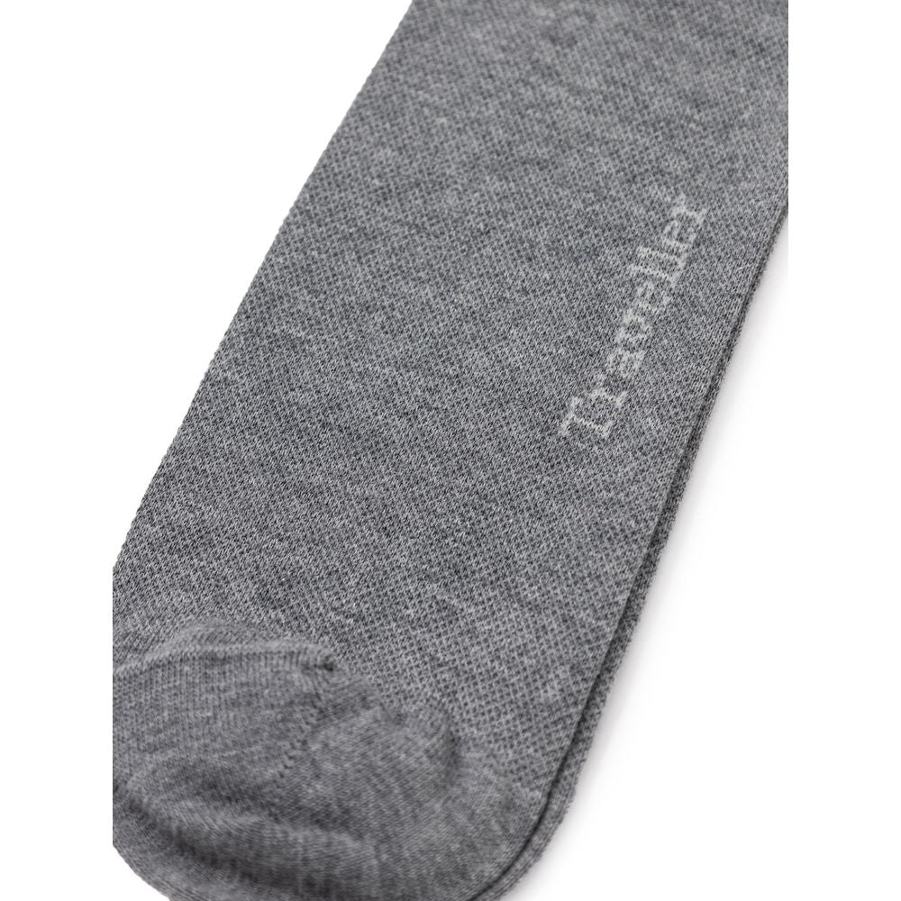Gray Cotton Socks