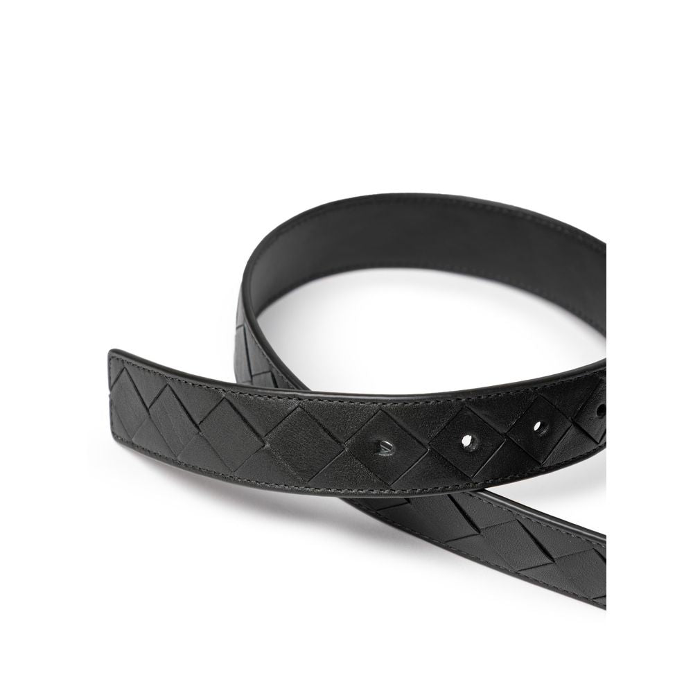 Green Leather Regular Belt