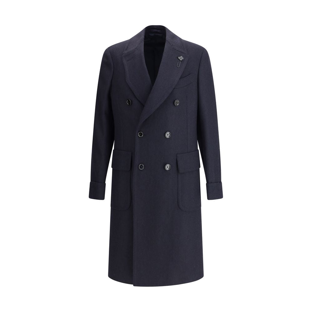Blue Wool Coat