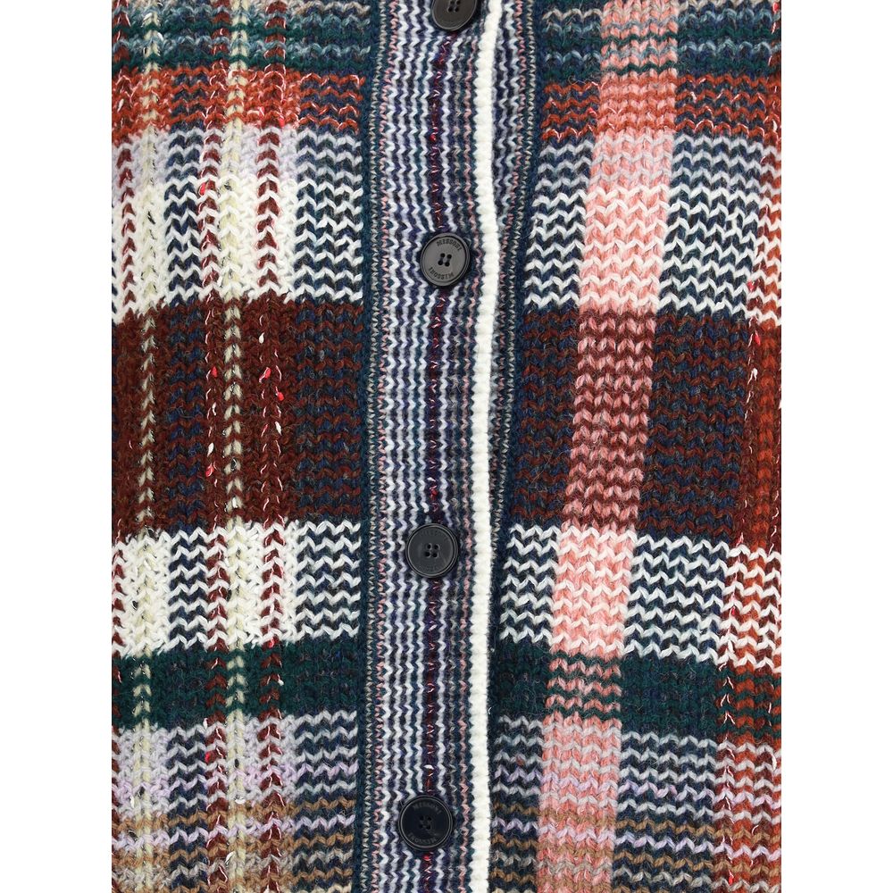 Multicolor Wool Cardigan