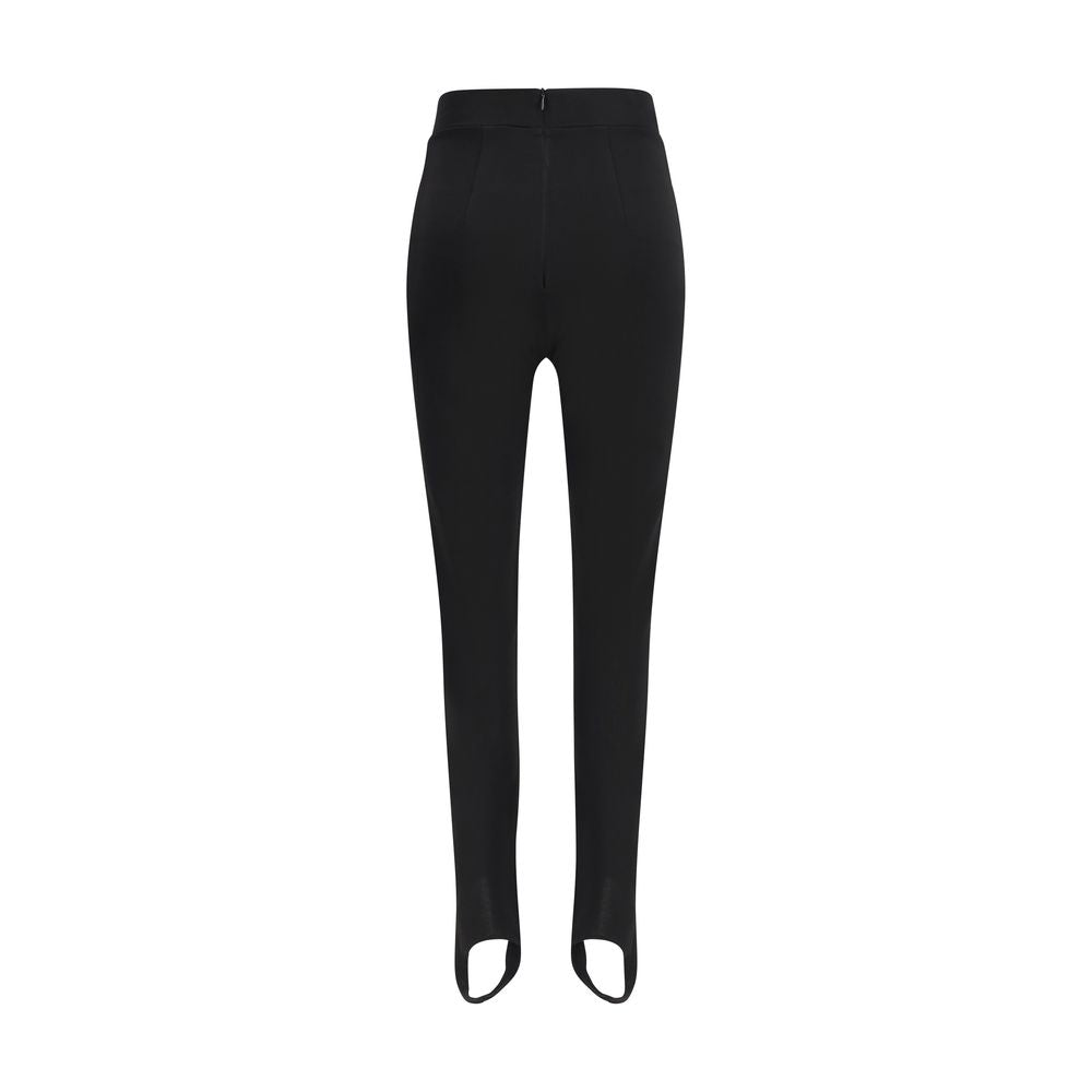 Jersey stirrup leggings