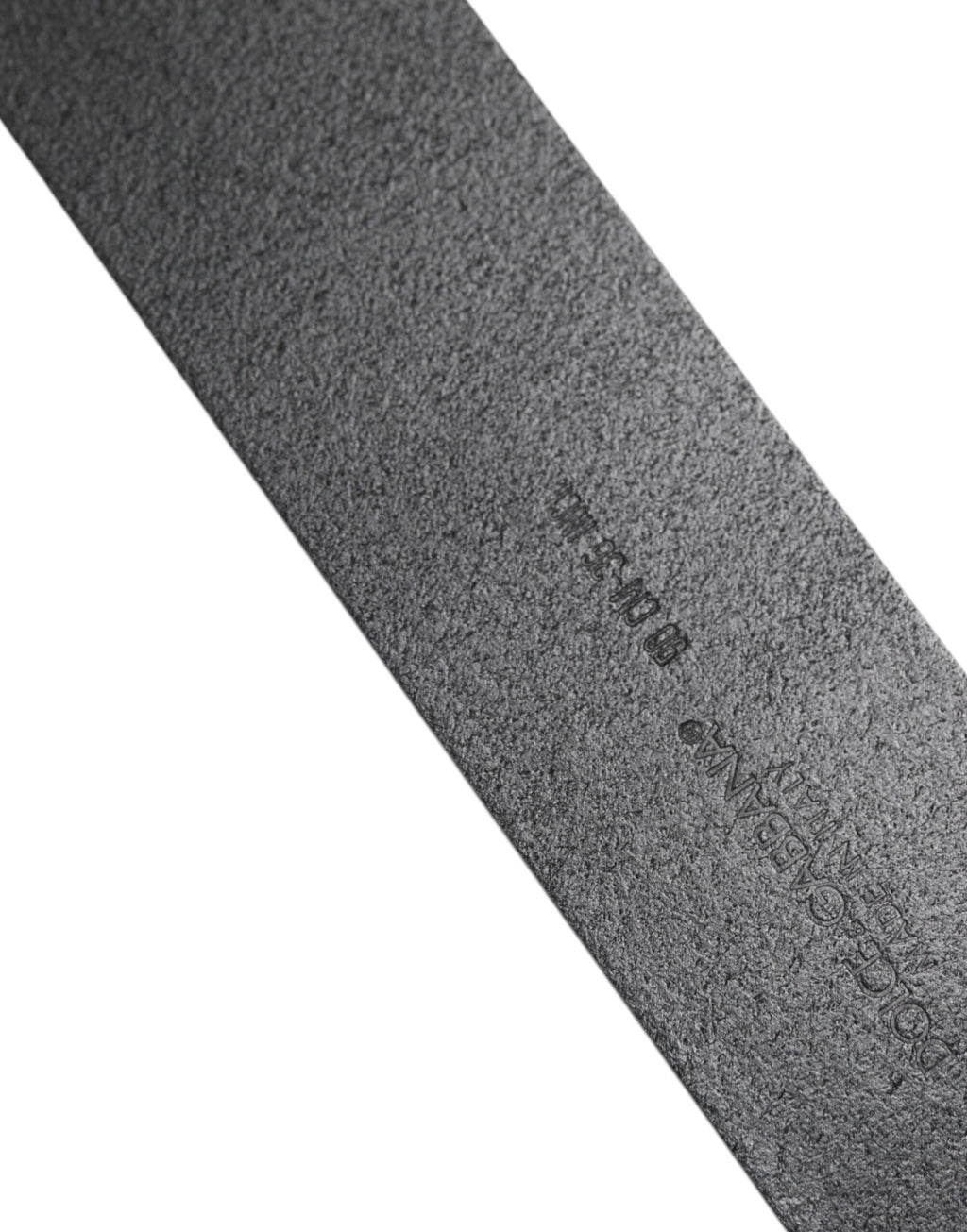 Black Leather Classic Metal Buckle Men Belt