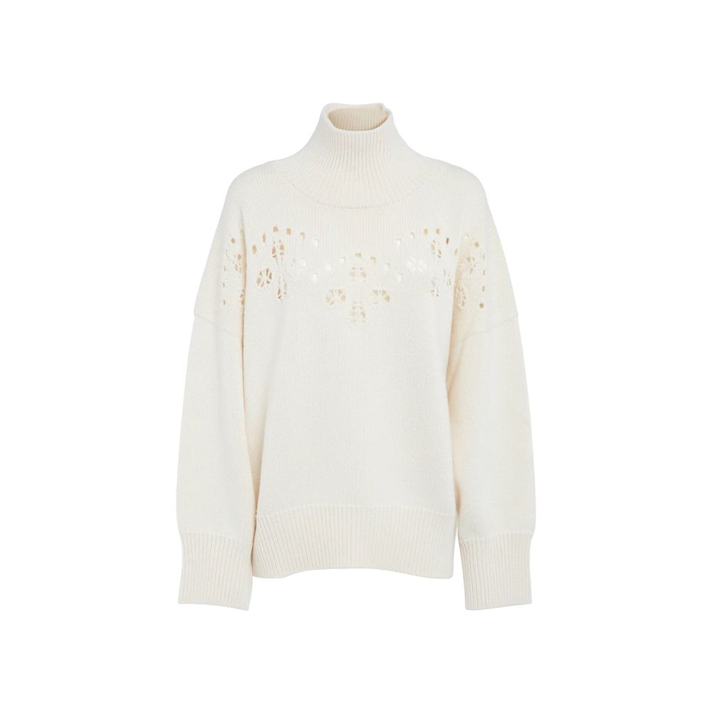 White Wool Sweater
