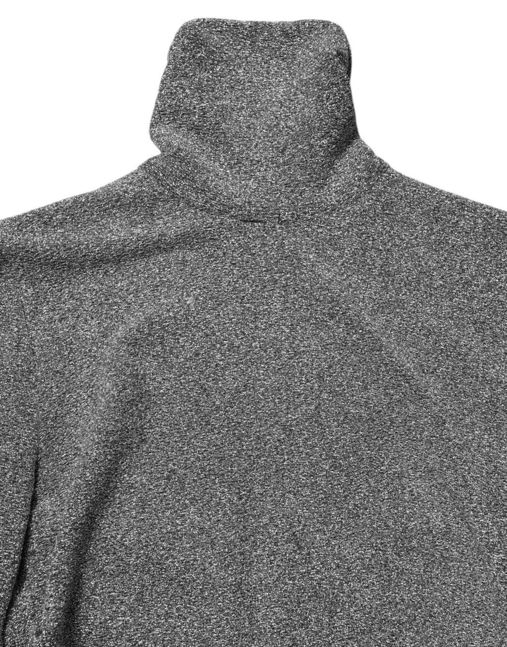 Gray Nylon Bodycon Sheath Long Sleeves Dress