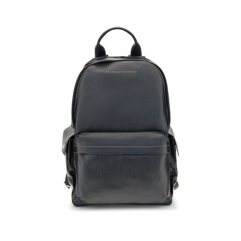 Leather Travel Backpack