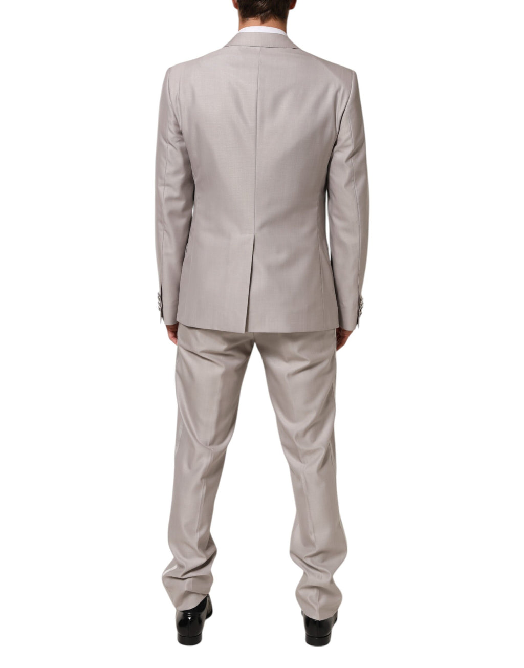 Light Gray Wool 2 Piece MARTINI Formal Suit
