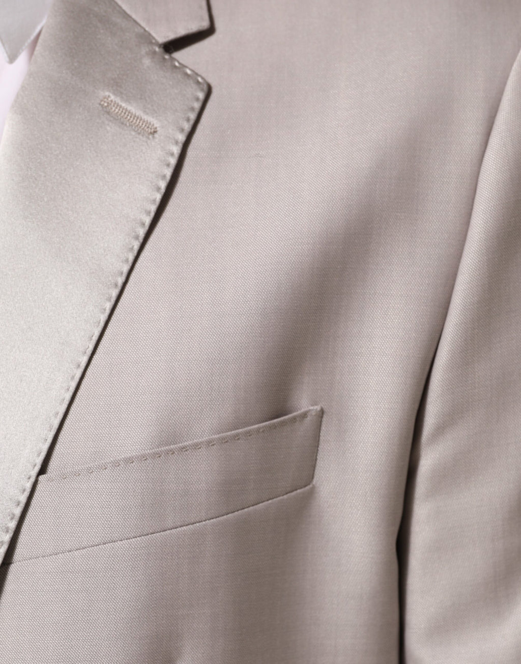 Light Gray Wool 2 Piece MARTINI Formal Suit