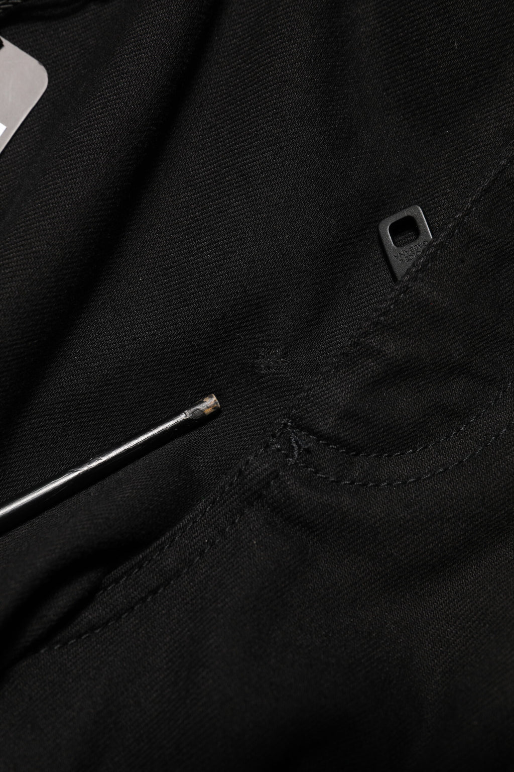 Black Cotton Mid Waist Skinny Men Denim Jeans