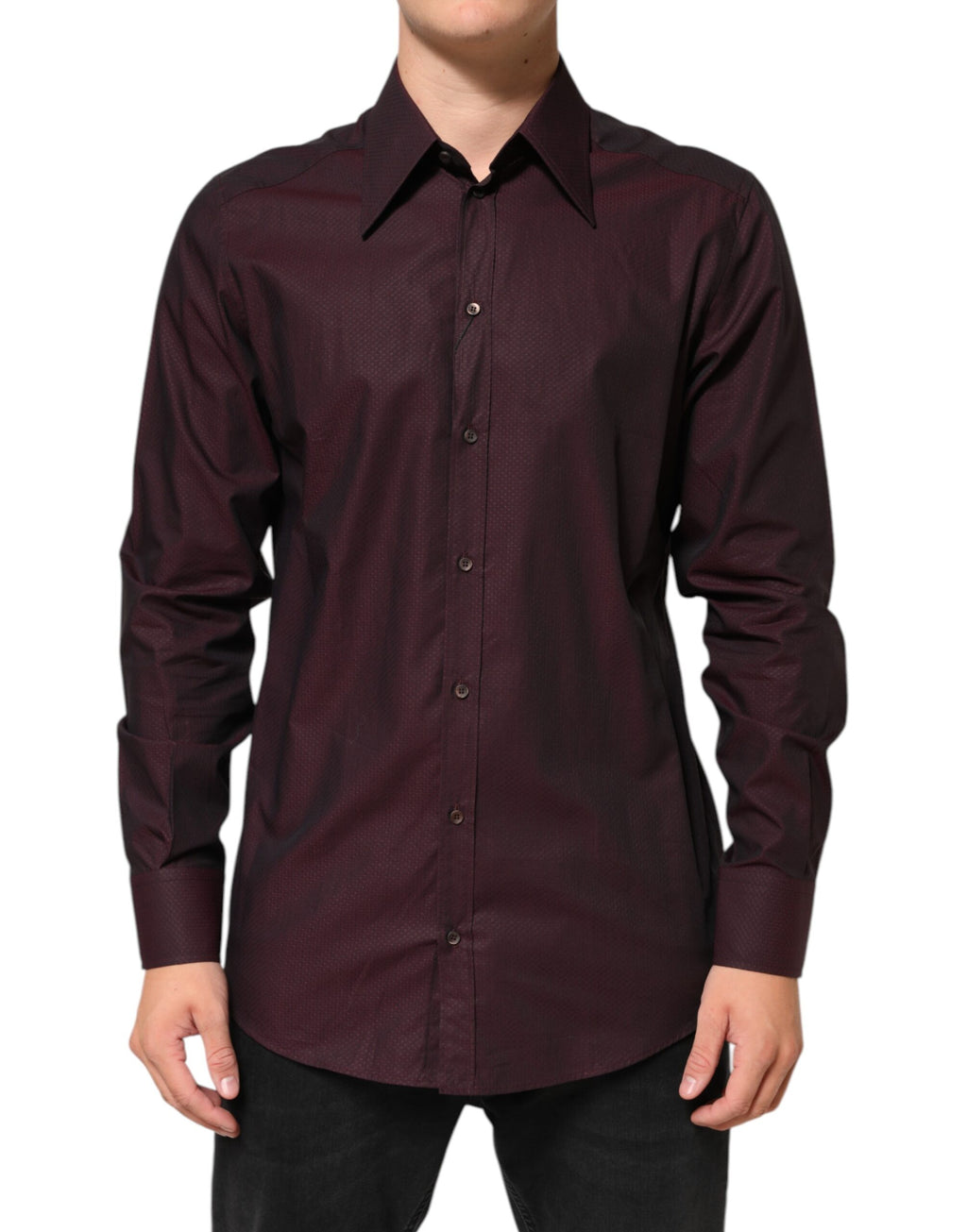 Violet GOLD Cotton Collared Dress Formal Shirt