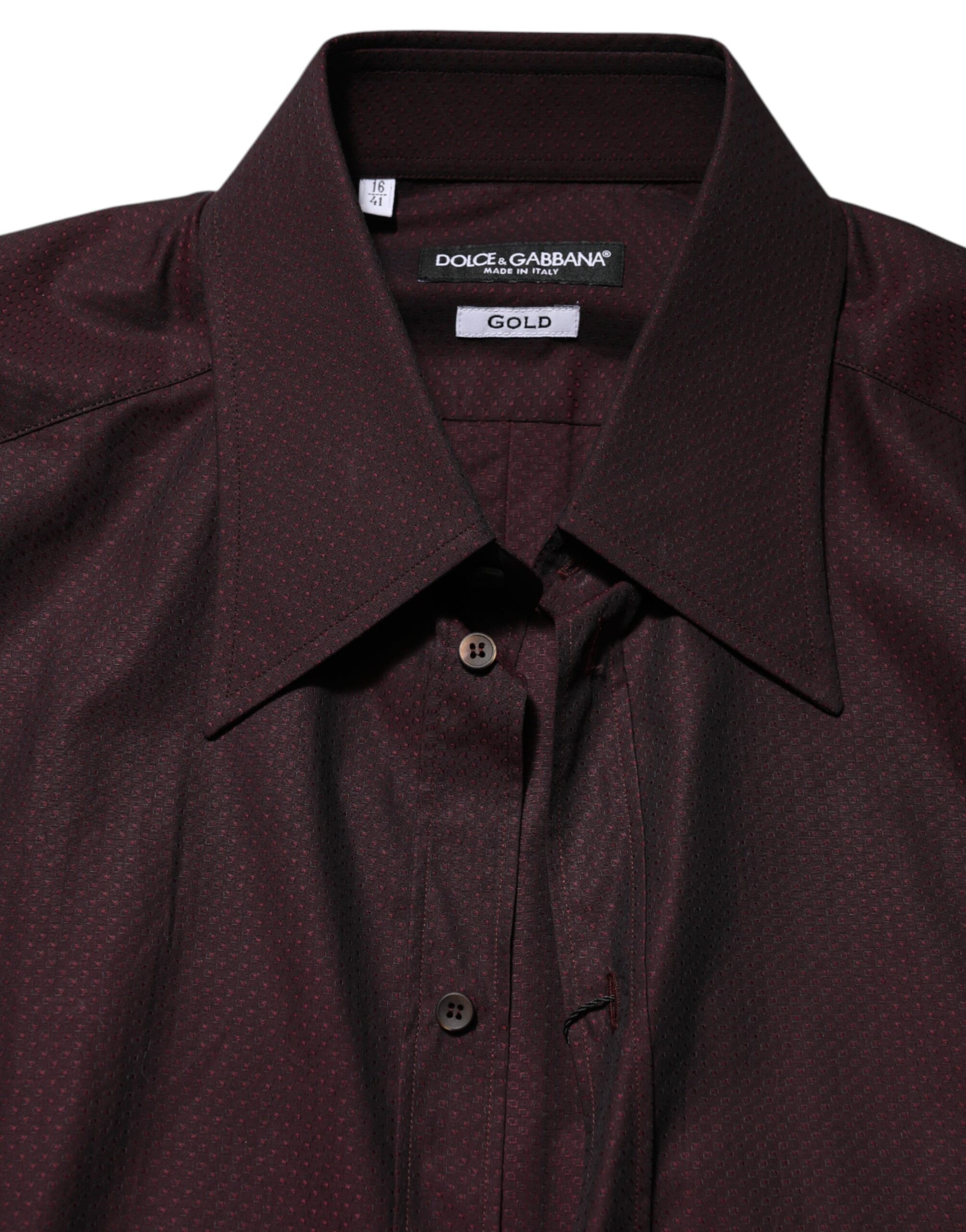 Violet GOLD Cotton Collared Dress Formal Shirt