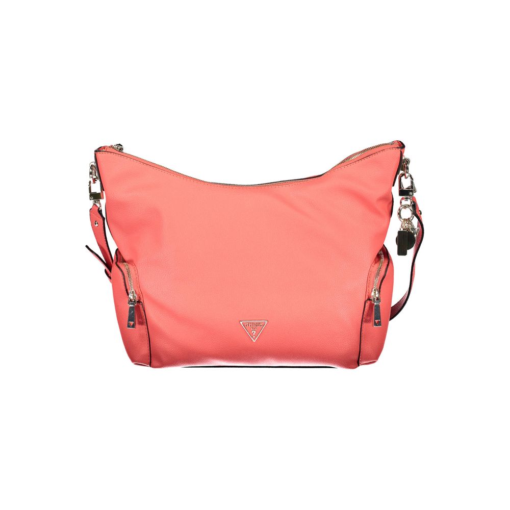 Pink Polyethylene Handbag