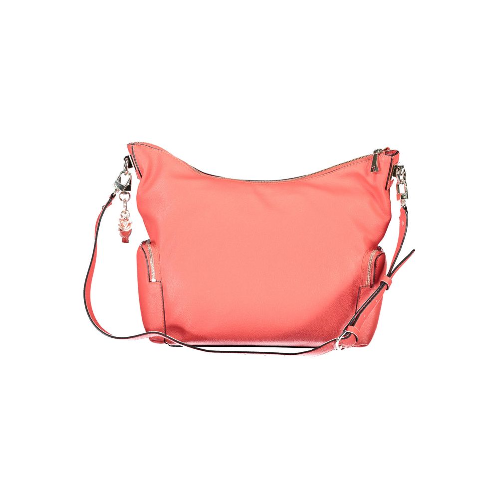 Pink Polyethylene Handbag