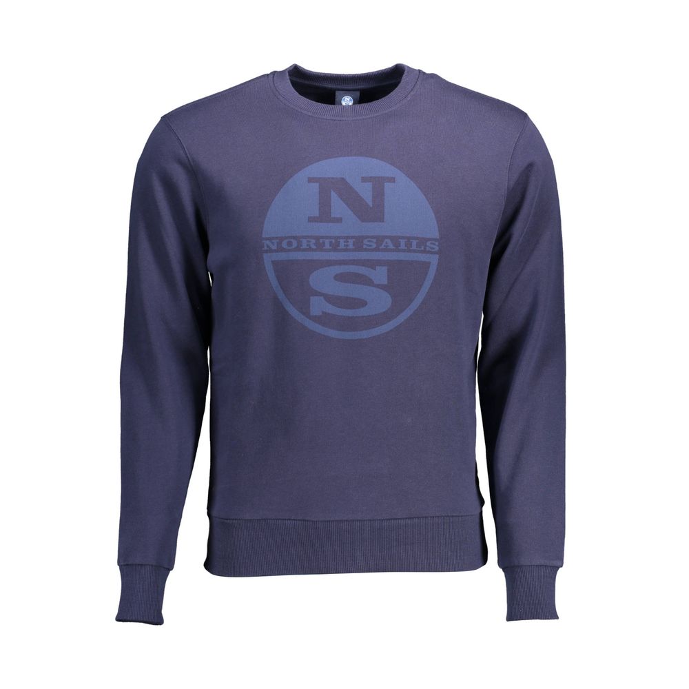 Blue Cotton Sweatshirt