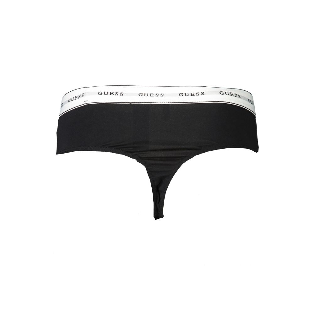 Black Cotton Underwear