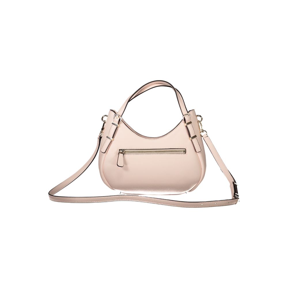 Pink Polyethylene Handbag