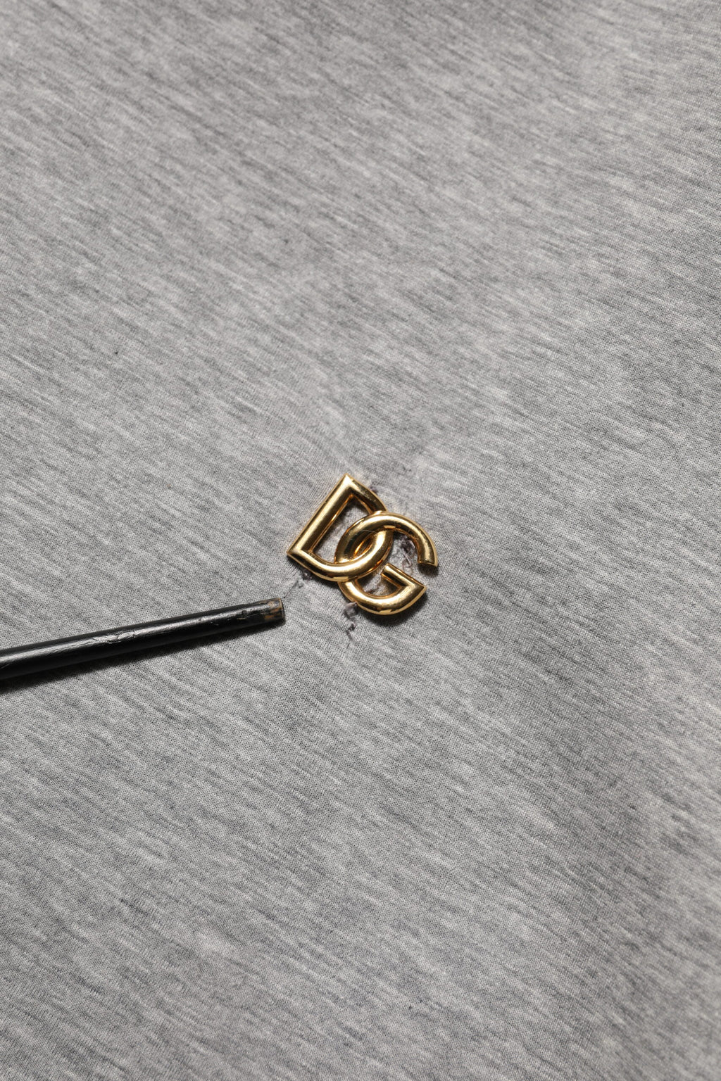 Gray Logo Cotton Hooded Sweatshirt Sweater