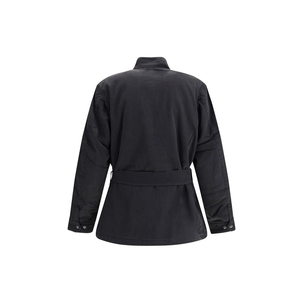 Black Cotton Coat
