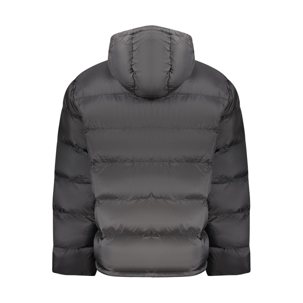 Black Poliammide Men's Jacket