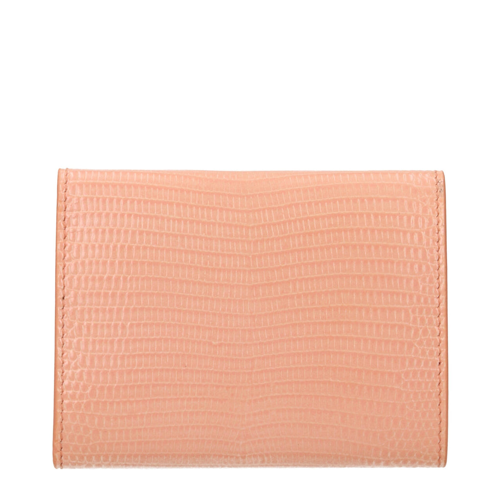 Pink Leather Wallet