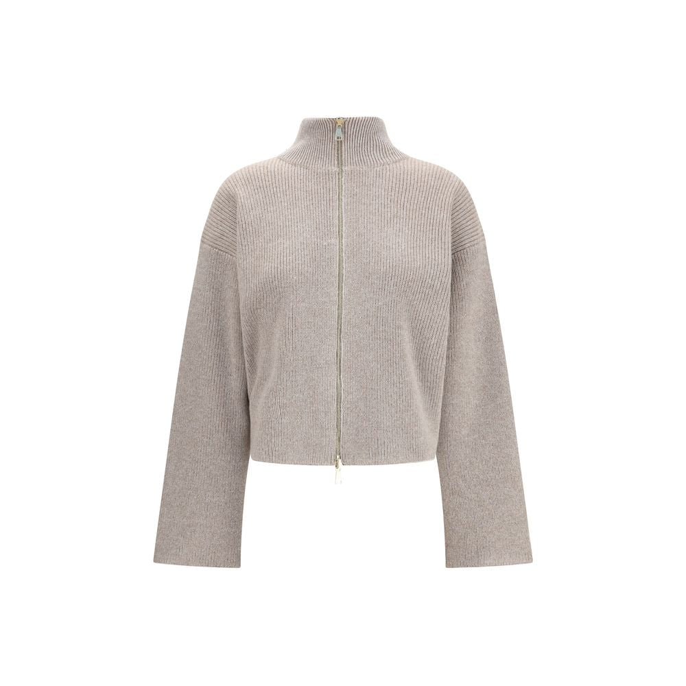 Beige Fleece Wool Coat