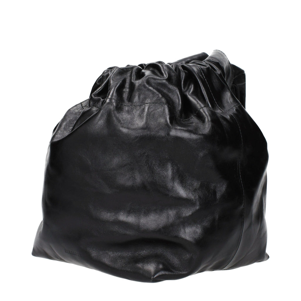 Black Leather Handbag