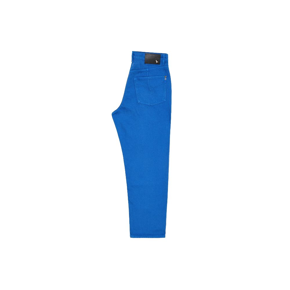 Blue Cotton Pant