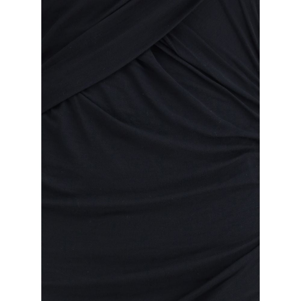 Black Modal Casual Dress