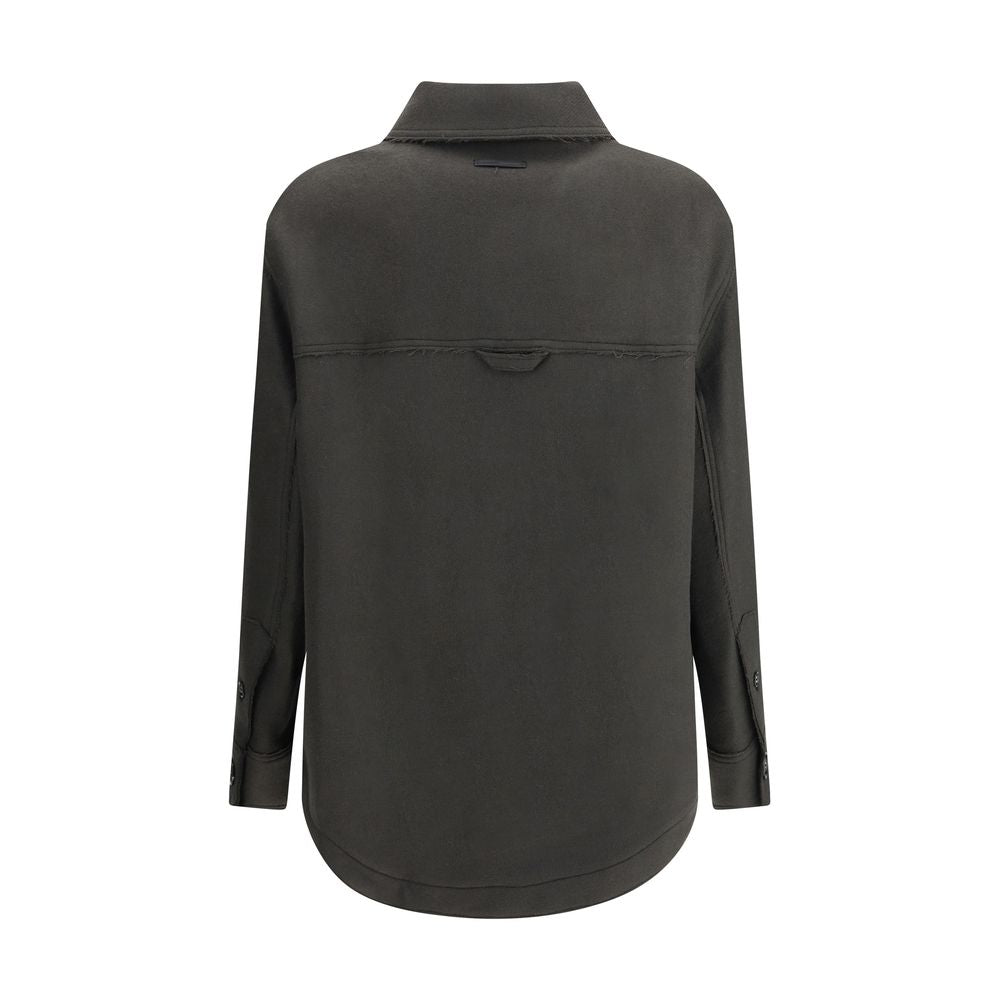 Gray Wool Clothing