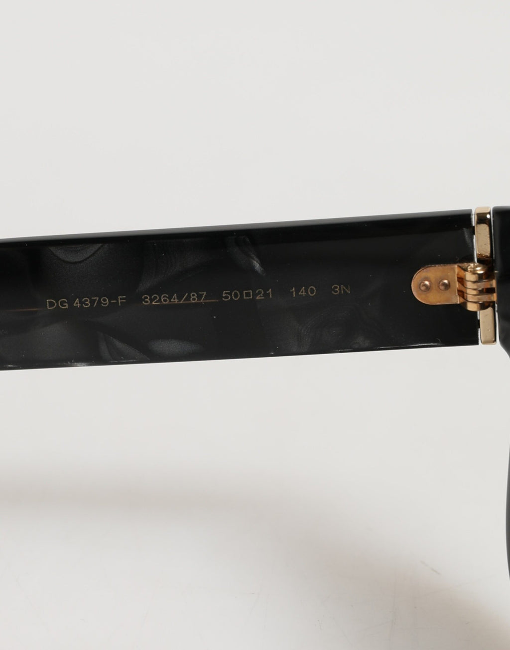 DG4379F Pearl White Acetate Frame Shades Sunglasses