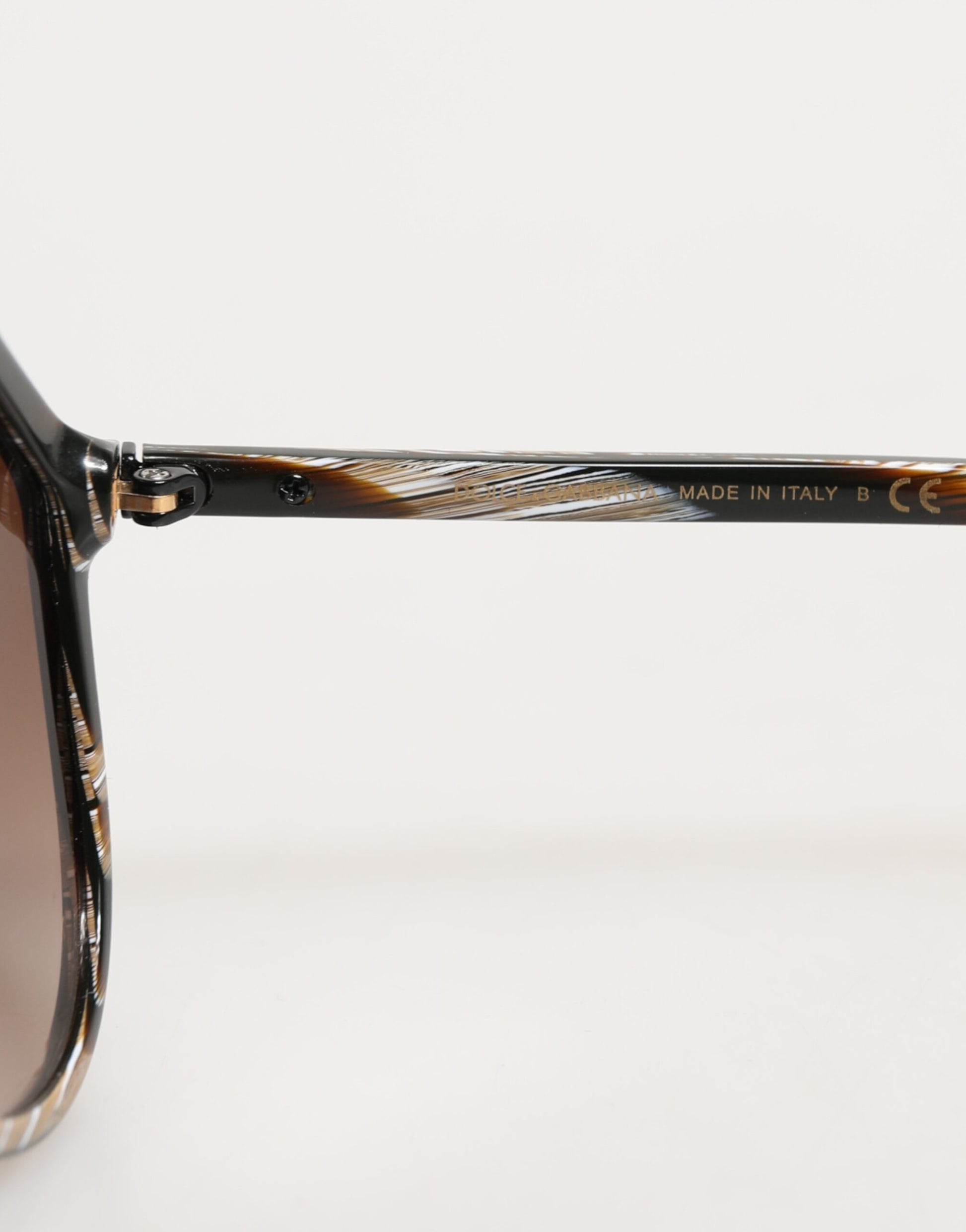 Brown Full Rim Acetate Pilot Eyewear Sunglasses